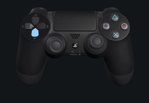 DualShock 4 — PS4 pad, same treatment.