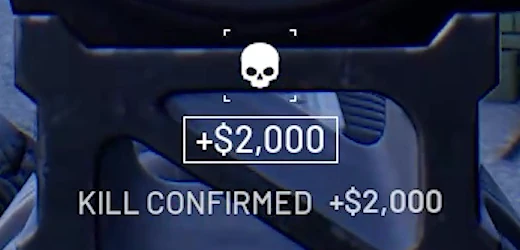 Kill pop-up settled: +$2,000 KILL CONFIRMED +$2,000